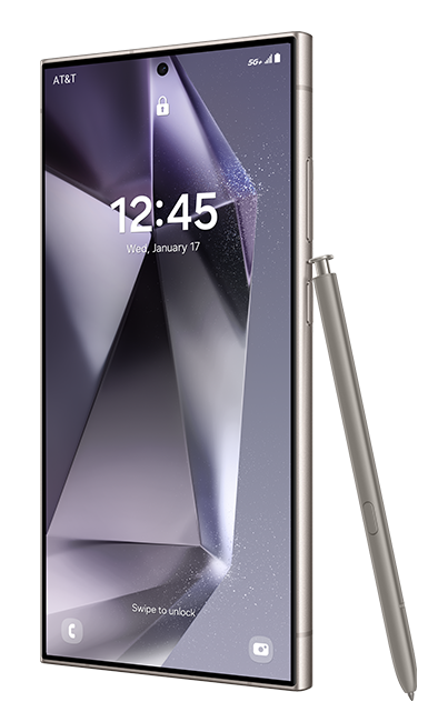 Samsung Galaxy S24 Ultra - Titanium Violet  (Product view 4)