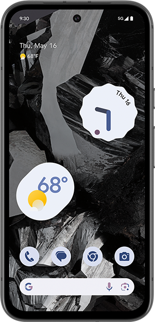 Google Pixel 8a - Obsidian  (Product view 2)