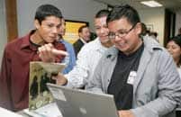 JA students at AT&T for a Job Shadow event.