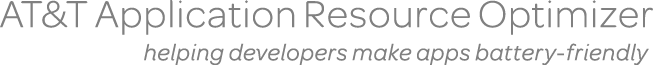 AT&T Application Resource Optimizer (ARO) &mdash; helping developers make apps battery-friendly