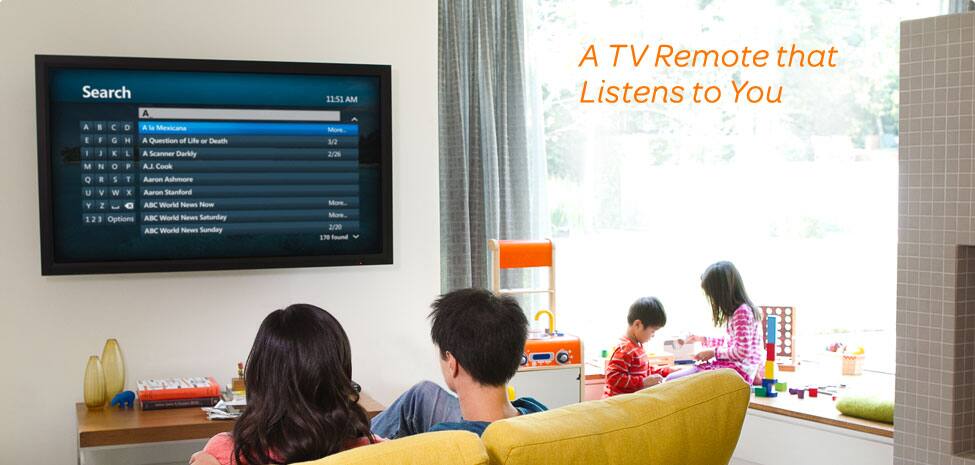 A TV Remote that Listens to You