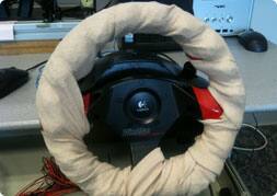 Haptics Steering Wheel