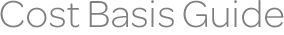 AT&T Cost Basis Guide