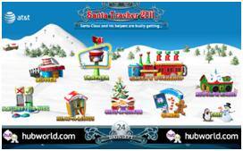 AT&T U-verse Santa Tracker 2011