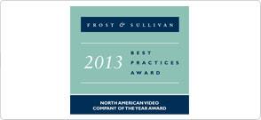 Frost & Sullivan Names AT&T 2013 Video Company of the Year 