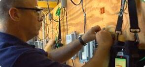 Look Inside an AT&T U-verse Installation