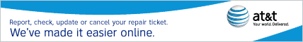 Report, check, update or cancel your repair ticket. We've made it easier online.
