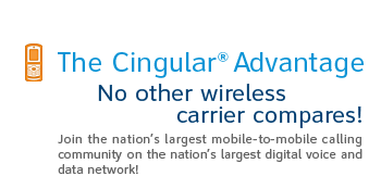 AT&T and Cingular® have joined together to bring you AT&T Unity(SM)