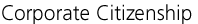 Corporate Citizenship