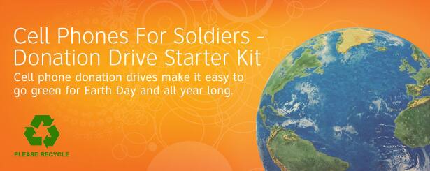 Cell Phones For Soldiers — Donation Drive Starter Kit