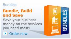 Bundle, build and save. Save your business money on the services you need most! Order Now.