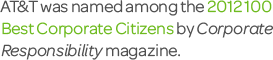 2012 100 Best Corporate Citizens
