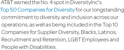 Top 50 Companies for Diversity