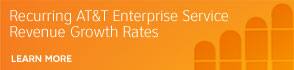 Recurring AT&T Enterprise Service Revenue Growth Rates. Learn More