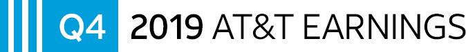 Q4 2019 AT&T Earnings