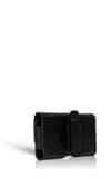 AGF Black Leather Horizontal Case - Large Universal