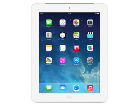 Apple iPad with Retina display Wi-Fi + Cellular 128GB - White