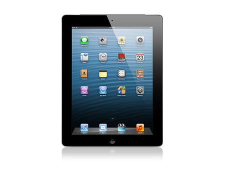 Apple iPad with Retina display Wi-Fi + Cellular 32GB - Black