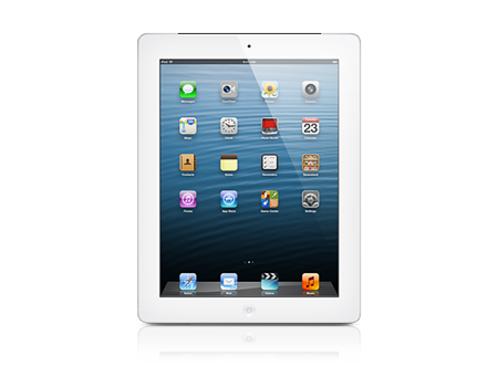 Apple iPad with Retina display Wi-Fi + Cellular 32GB - White