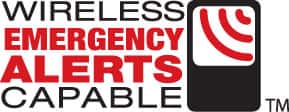 Logotipo de admisión de Alerta móvil de emergencia