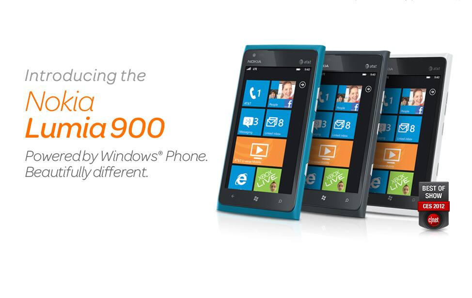 Nokia Lumia 900 now available