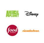 Disney, Animal Planet, Food Network, Nickelodeon