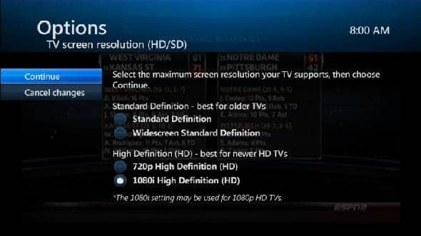 changing your tv screen resolution plus a 3d tv overview