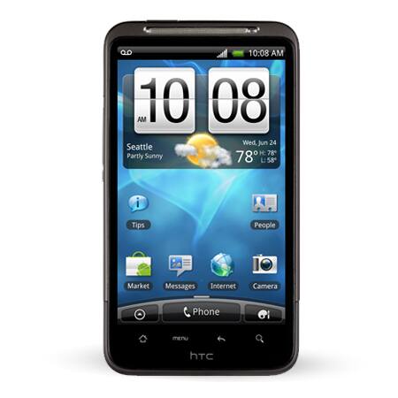 AT&T HTC Inspire 4G Android Phone supports HSPA+