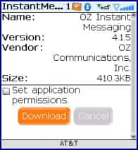 Download Instant Messenger For Blackberry Pearl