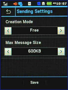 Configure Multimedia Messaging (MMS) Settings with the Pantech Swift