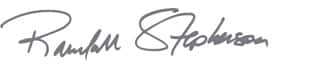 Randall Stephenson signature