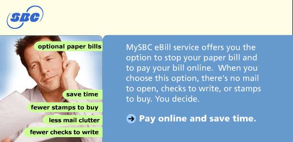 Man reviewing paper bills.