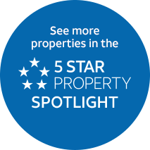 See more properties in the 5 Star Property Spotlight