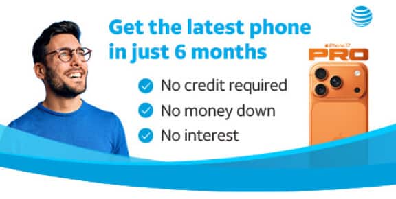 Mobile slide 2 banner promoting : AT&T Level Up