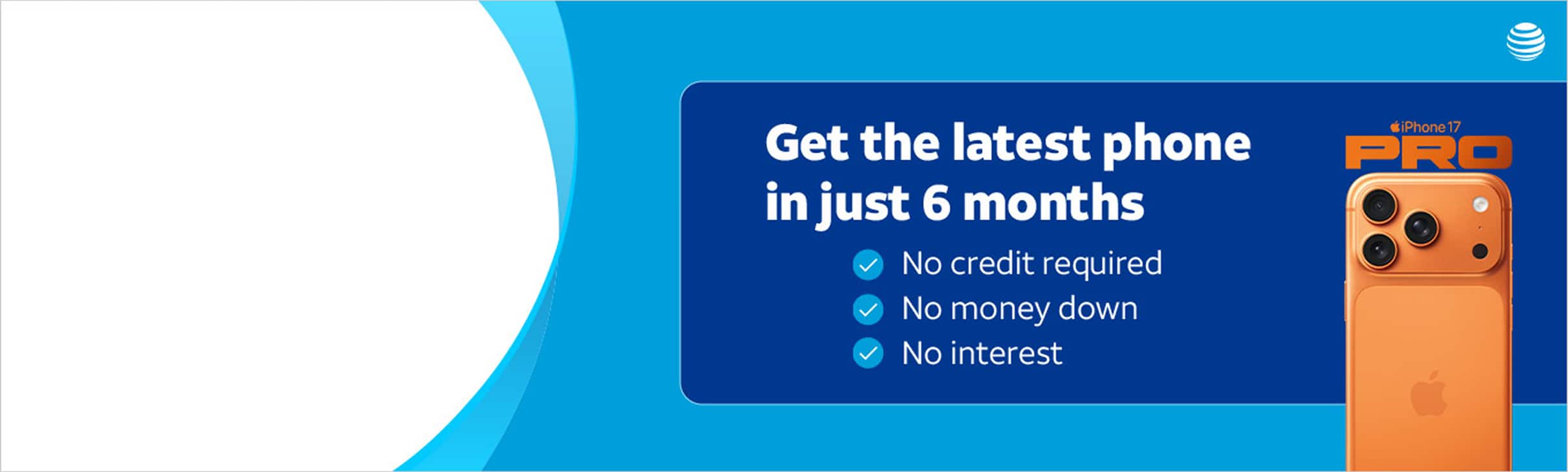 Desktop slide 2 banner promoting : AT&T Level Up