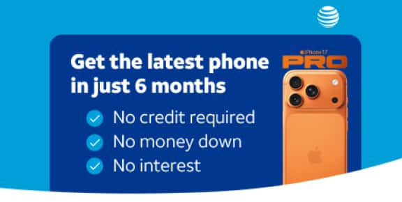 Mobile slide 2 banner promoting : AT&T Level Up