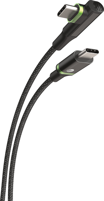 AT&T 6ft USBC to Type C Right Angle Cable - AT&T