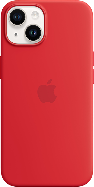 FUNDA iPhone SE Apple SILICONE CASE RED