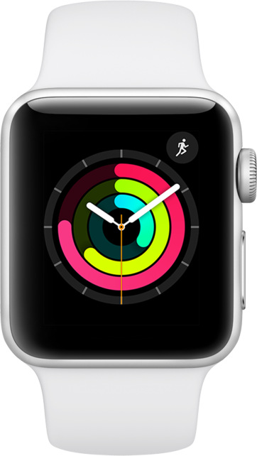 apple watch gen 3 series 3 38mm space gray aluminum