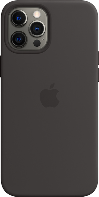 iPhone 12 | 12 Pro Silicone Case with MagSafe - Black