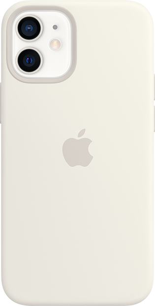 iPhone 12 | 12 Pro Silicone Case with MagSafe - White