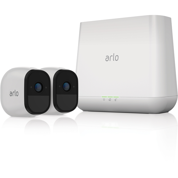Arlo Pro 2 Wi-Fi Camera 2 Pack White 