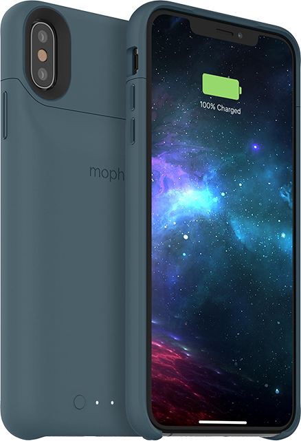 Mophie Juice Pack Access Iphone Xs Max Charging Case Blue