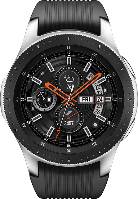 samtale ledig stilling vulkansk Samsung Galaxy Watch 46mm Silver 4 GB from AT&T