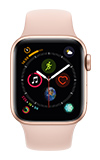 Apple Watch Series 4 - 40mm - Gold Aluminum - Pink Sand Sport Band