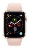 Apple Watch Series 4  - 44mm - Gold Aluminum - Pink Sand Sport Band