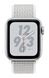 Apple Watch Series 4 Nike+ - 40mm - Silver Aluminum - Summit White Loop