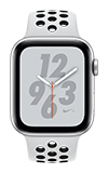 Apple Watch Series 4 Nike+ - 44mm - Silver Aluminum - Pure Platinum Sport Band