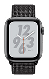 Apple Watch Series 4 Nike+ - 44mm - Space Gray Aluminum - Black Sport Loop