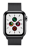 Apple Watch Series 5 40mm - Space Black Stainless - Black Milanese